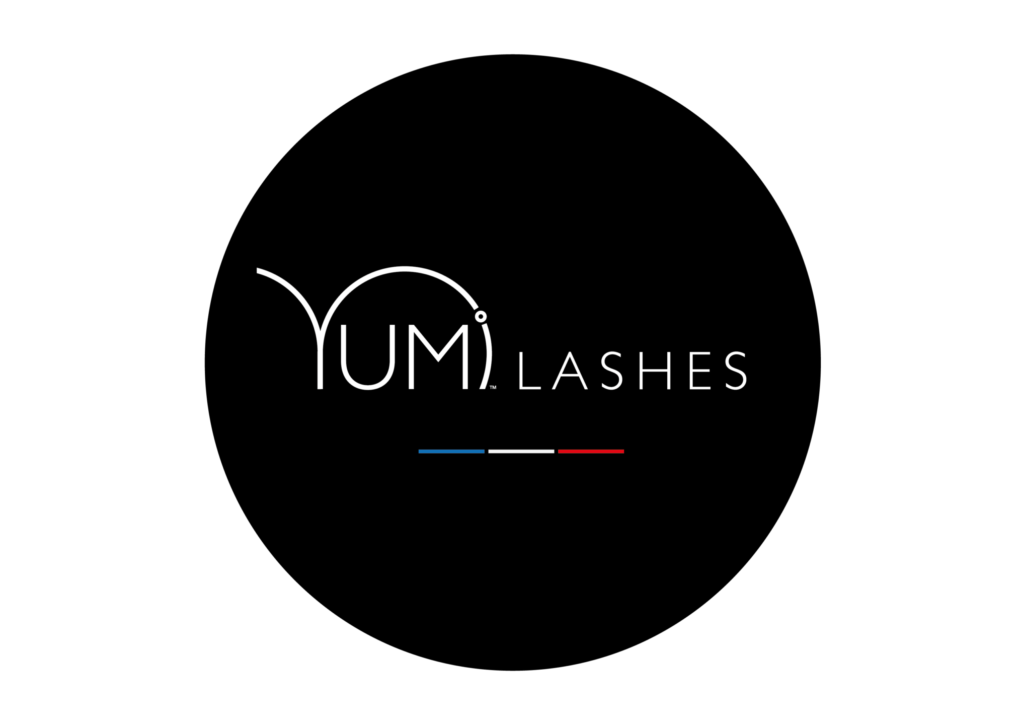 Logo Yumi Lashes Noir - Maquillage et manucure - la roche Bernard / Morbihan